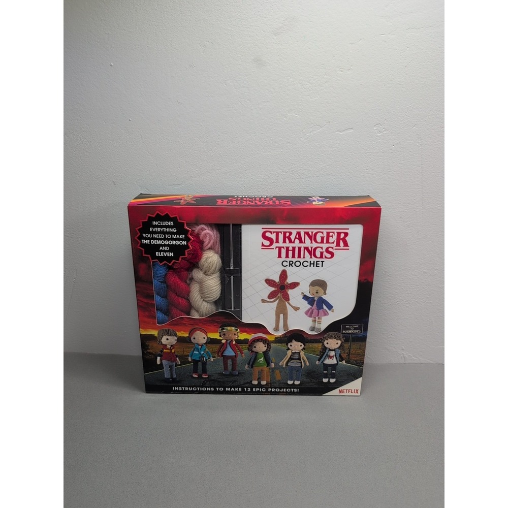 Stranger Things Crochet‎ Kit - New in Sealed Box